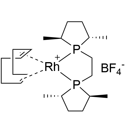 (-)-1,2-Bis[(2S,5S)-2,5-dimethylphospholano]ethane(1,5-cyclooctadiene)rhodium(I) tetrafluoroborate, Rh(COD)((S,S)-Me-BPE)BF4
